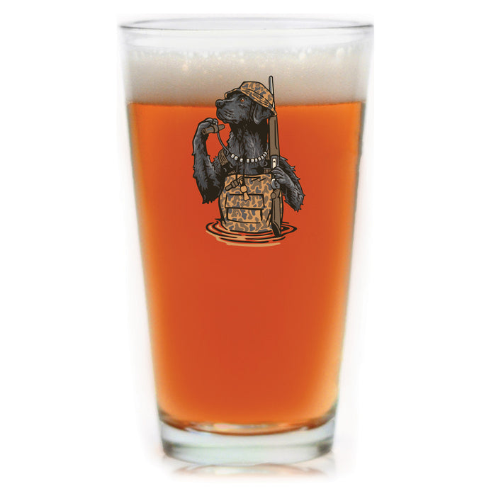 Duck Dog Pint Glass
