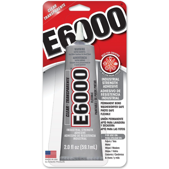 e6000 Glue Clear 2 oz. - artcovecrafts.com