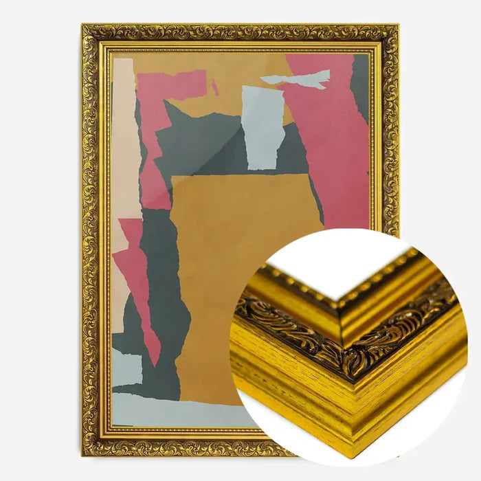 21x30cm | 8¼ x 11¾in / Gold Ornate Frame