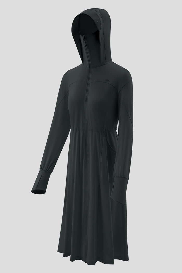 Ease - Women's Full Protection Loose Long Sun Jacket UPF2000+ AL824