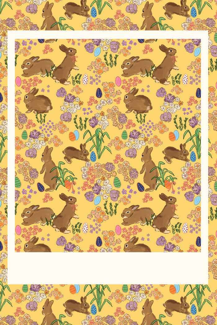 Easter Egg Hunt - Women's Premium Printed Scrub Top