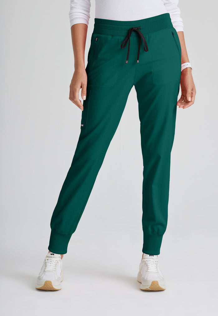 Eden Jogger - Hunter Green - Grey's Anatomy Scrubs