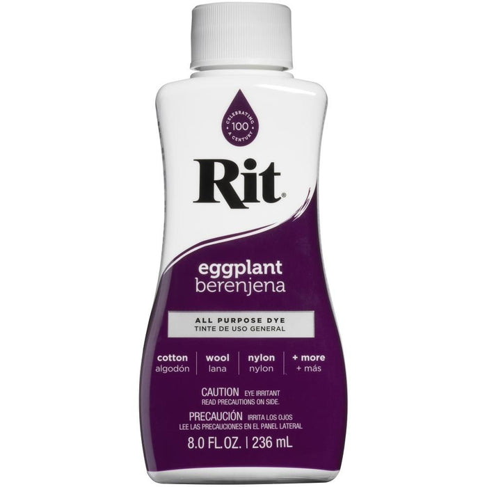 Eggplant Rit Dye Liquid All Purpose 8oz