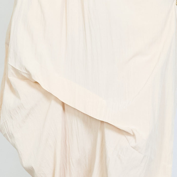 Elastic waist low draped layered trouser wholesale