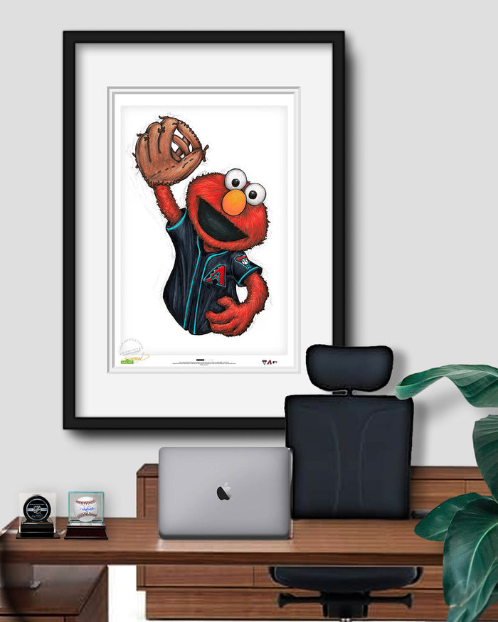 ELMO x MLB Diamondbacks Limited Edition Art Print