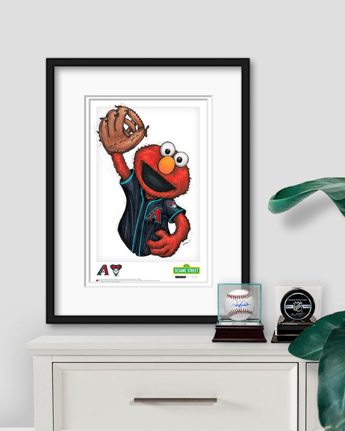 ELMO x MLB Diamondbacks Limited Edition Art Print