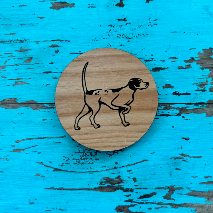 English Pointer Coaster Set