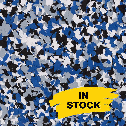 ORBIT | EPOXY FLAKES  - garage floor chips, flake floor, and speckled garage floor  - Vinyl Flakes