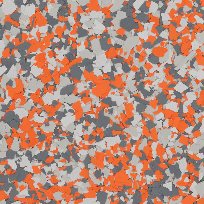 PLATTEVILLE | EPOXY FLAKES  - garage floor chips, flake floor, and speckled garage floor