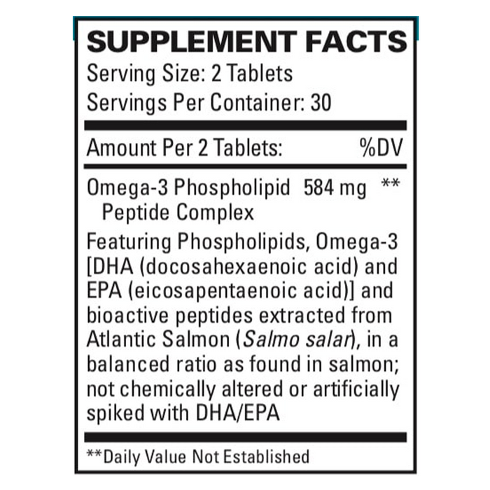 EurOmega-3 by EuroMedica Ingredients Label