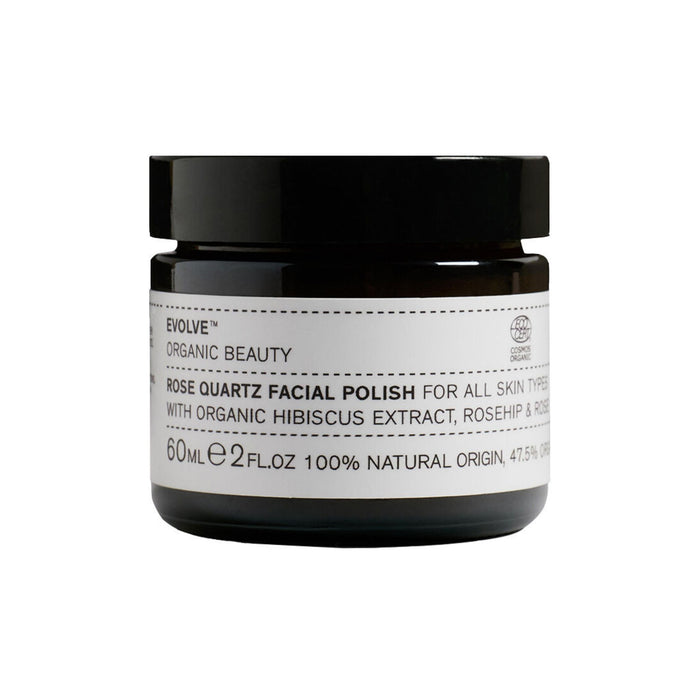 Lovingly. Evolve-rose quartz facial polish