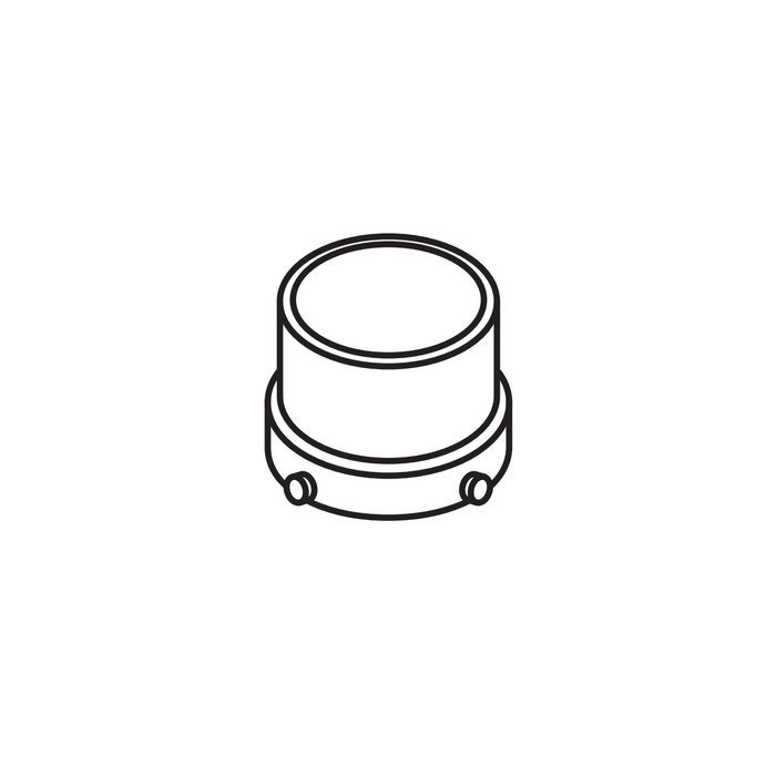 Extension Tube, SKU SCHOTT-Visi-157.562, three quarter front view