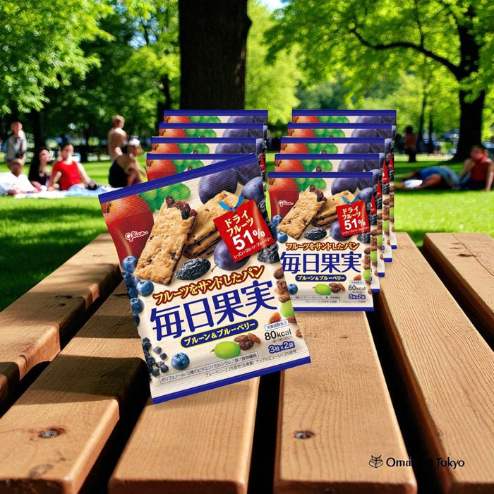 Ezaki Glico Daily Fruit, 6 x 10 Pieces, Dietary Supplement