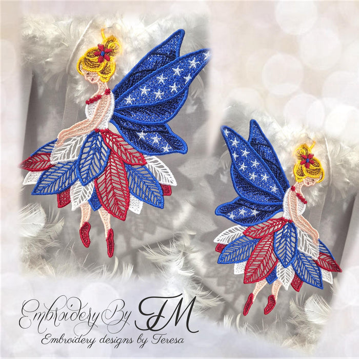Fairy Set (US Fairy and Pink Fairy) / 5x7 hoop