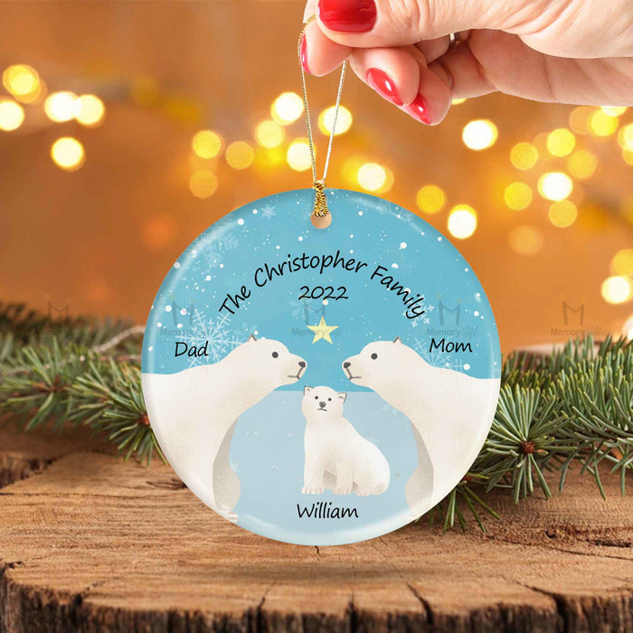 family christmas ornaments