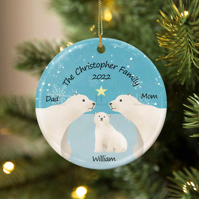 family christmas ornaments