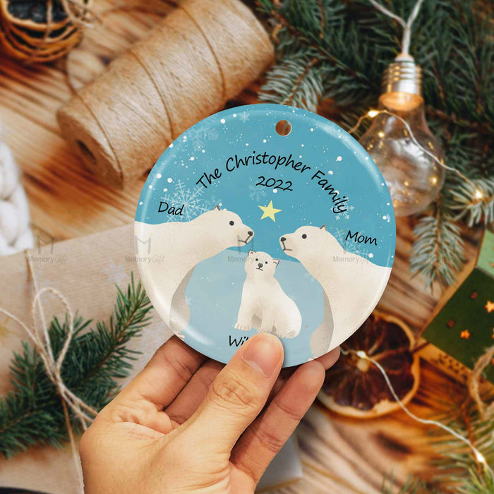 family christmas ornaments