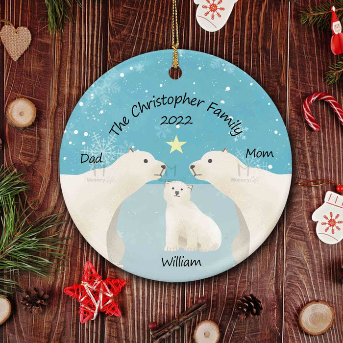 family christmas ornaments