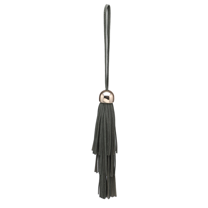 Faux suede tassel bag charm wholesale