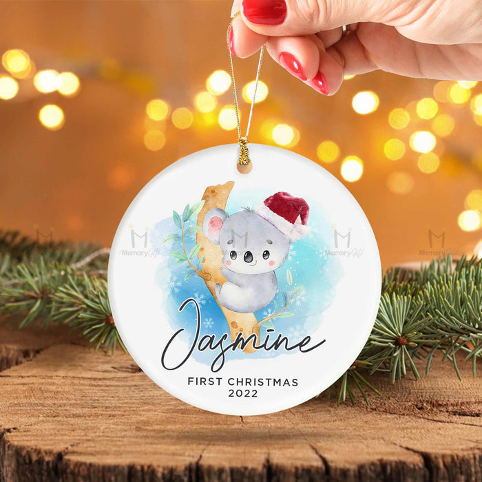 first christmas baby ornament