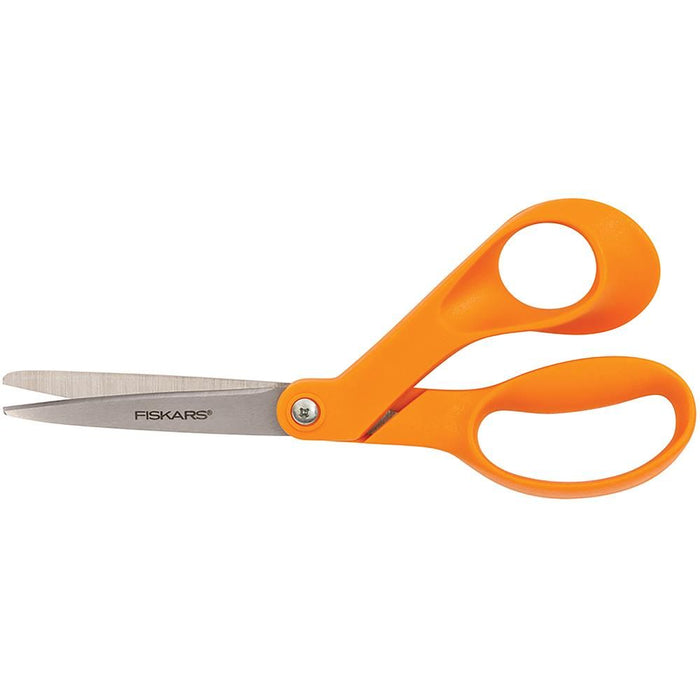 Fiskars Premier Petite Original Orange-Handled Scissors 7 Inch 197060-1001