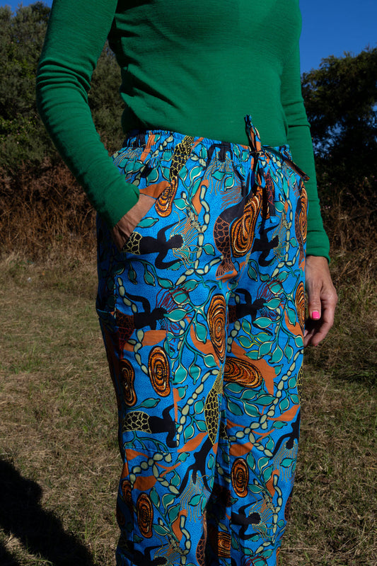 Five Islands - Unisex Printed Scrub Pants