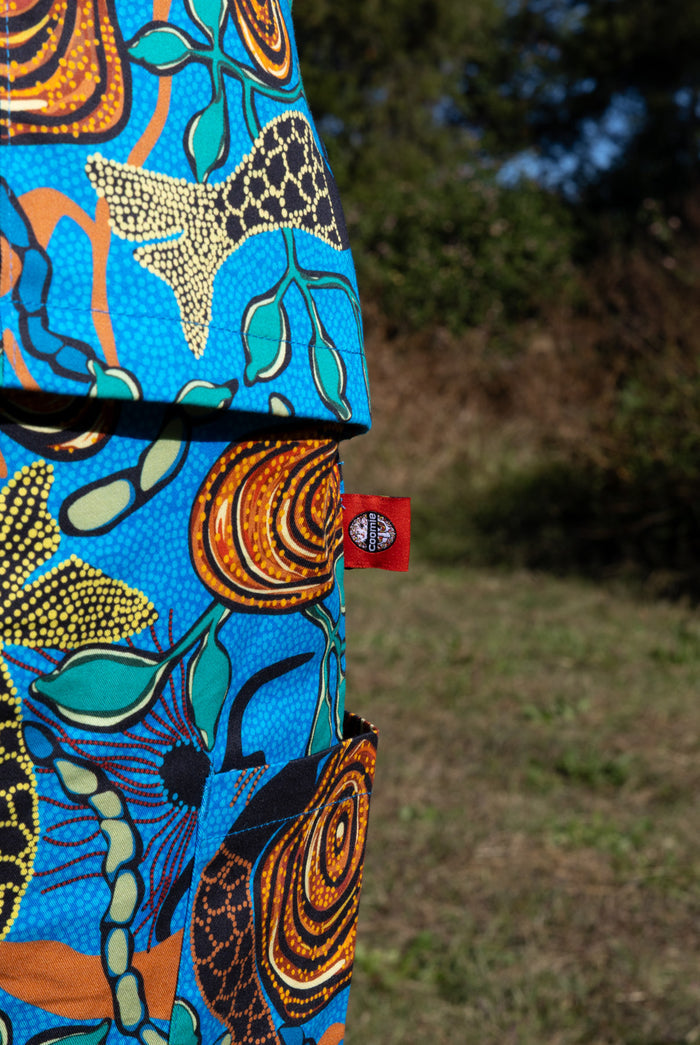 Five Islands - Unisex Printed Scrub Pants