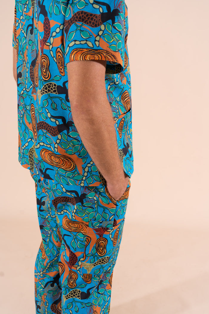 Five Islands - Unisex Printed Scrub Pants