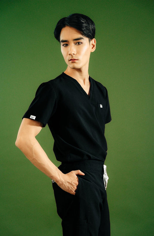 Flexitone® Custom Fit V-Neck Men Scrub Top