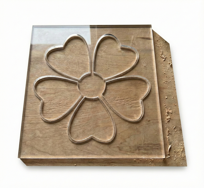 Flower Acrylic Router Template
