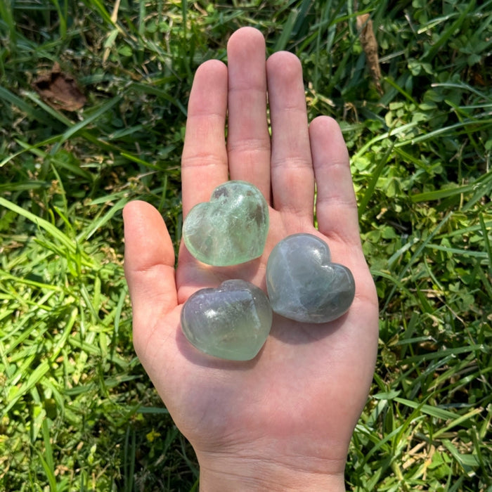 Fluorite Mini  Heart