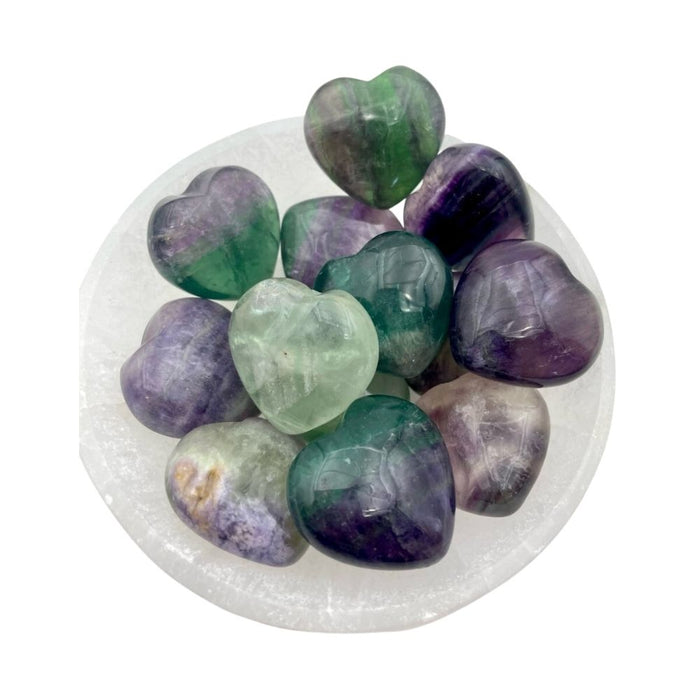Fluorite Mini  Heart