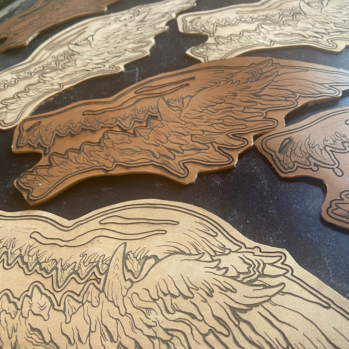FLUXWOLF LEATHER PATCH