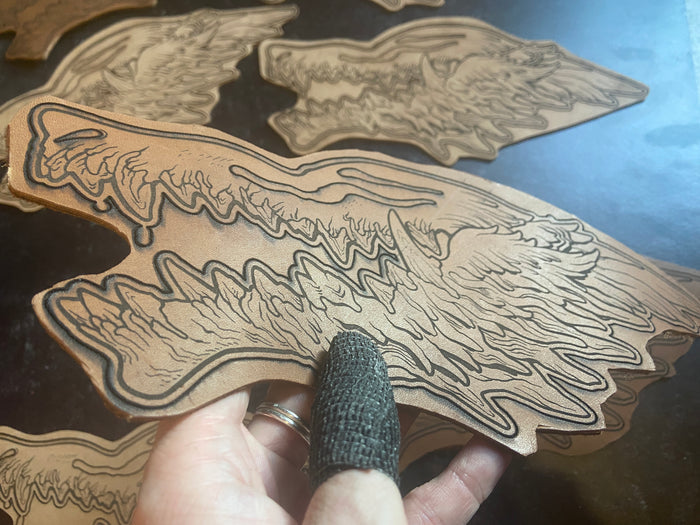 FLUXWOLF LEATHER PATCH