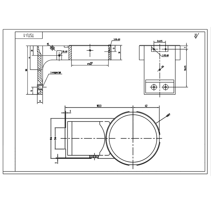 Focus Distance 50mm  76mm E-Arm SA02021112