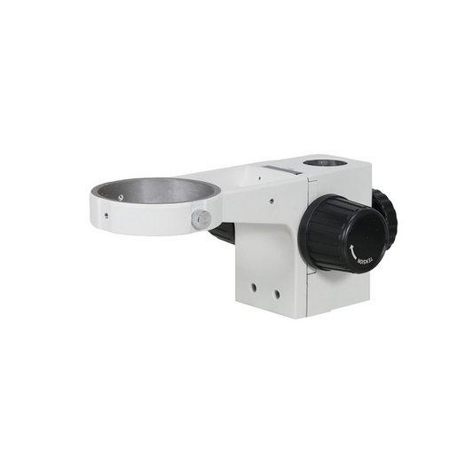 Focus Distance 50mm Post Hole Diameter of Focusing Rack Dia. 32mm 76/32mm Through Hole Focus Rack, SKU SA05041103, three quarter front view