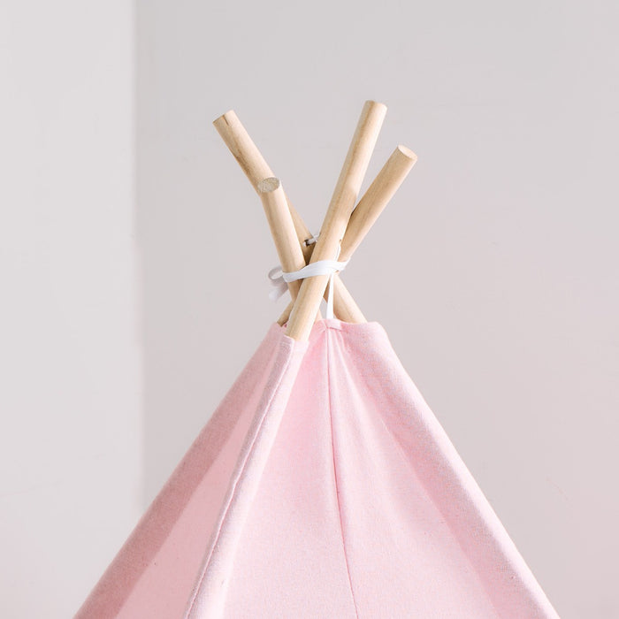 Foldable Kid's Storage Teepee - Blush 🇬🇧