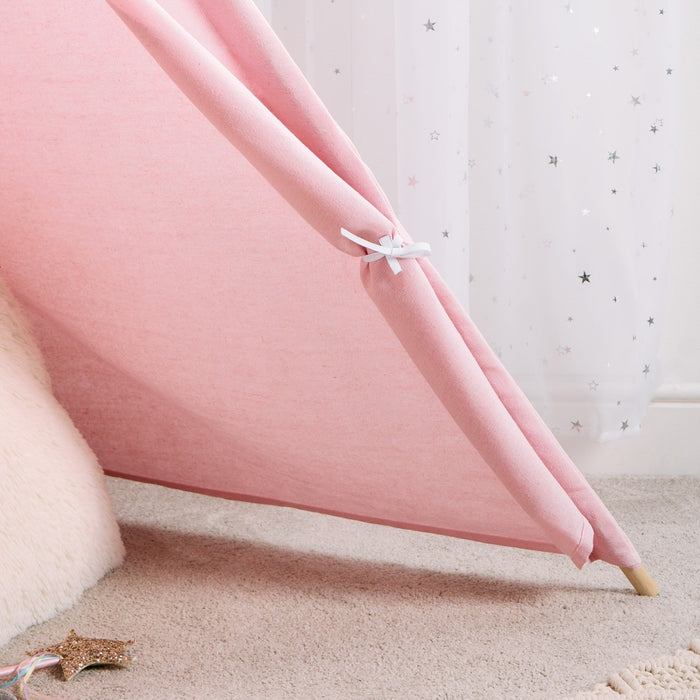 Foldable Kid's Storage Teepee - Blush 🇬🇧