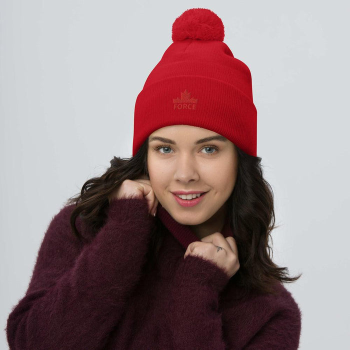 FORCE Pom-Pom Beanie - Billyforce Shop