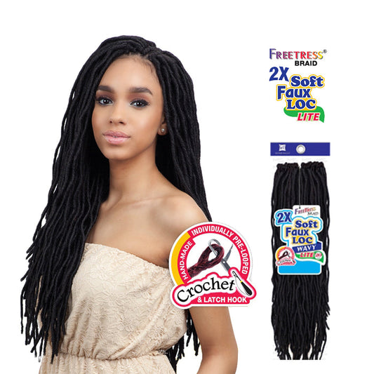 Freetress Soft Wavy Faux Loc 20" 2x