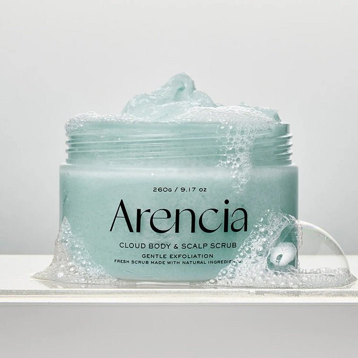 FRESH CLOUD SCRUB – FRENCH MINT & LILY - Scrub Pentru Corp Si Scalp Pentru Exfoliere Delicata - skinseen.ro