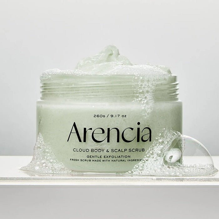 FRESH CLOUD SCRUB – GERANIUM & PRIMROSE - Scrub Pentru Corp Si Scalp Pentru Exfoliere Delicata - skinseen.ro