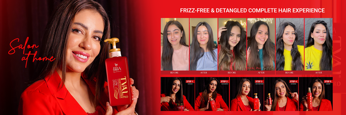 FRIZZ-FREE & DETANGLED COMPLETE HAIR EXPERIENCE