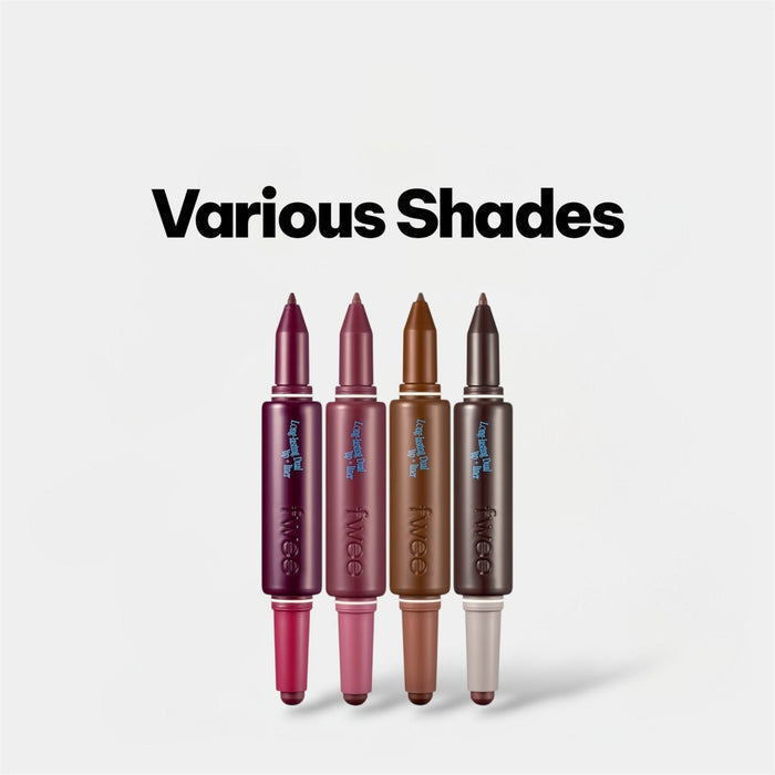FWEE Long - Lasting Dual Coloring Stick Lip Liner قلم تحديد الشفاه FWEE طويل الأمد بلونين - Princess Cosmetics Qatar
