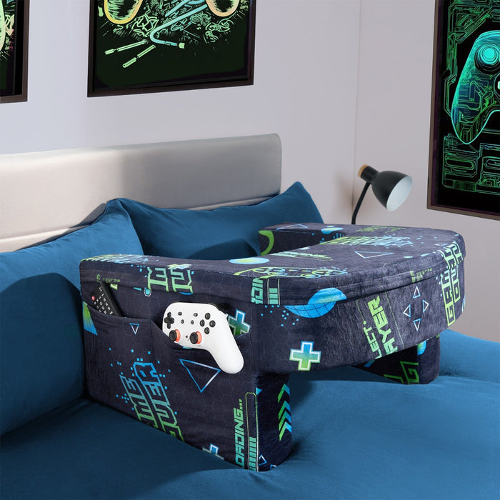 Gaming Desk Lap Pillow - Neon 🇬🇧