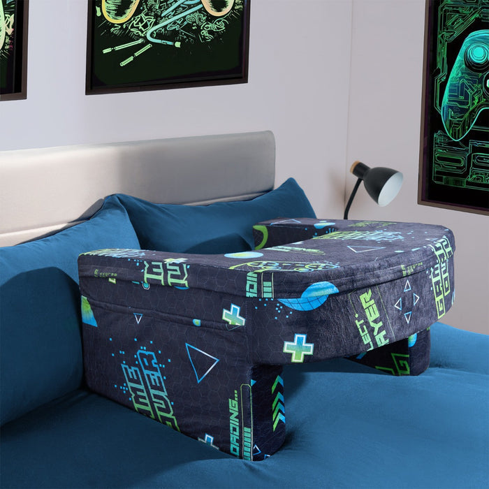Gaming Desk Lap Pillow - Neon 🇬🇧