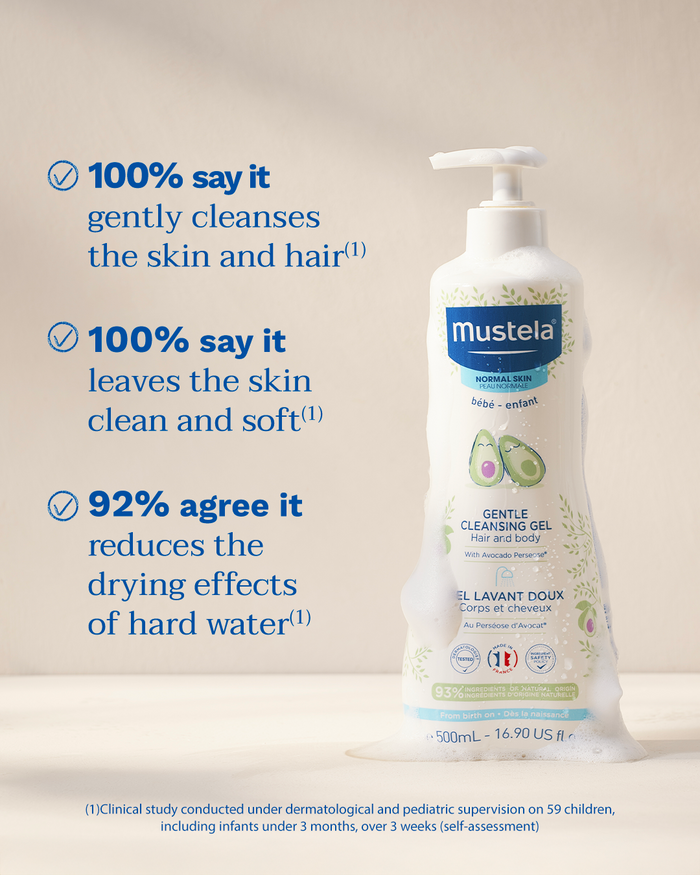 Gentle Cleansing Gel With Organically Farmed Avocado 500ml