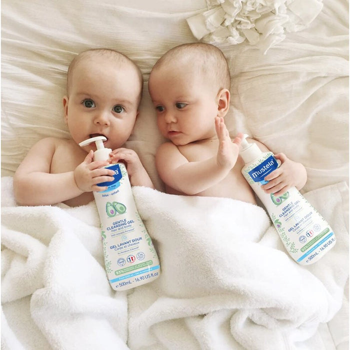 MUSTELA Gentle Cleansing Gel With Organically Farmed Avocado 500ml | Isetan KL Online Store