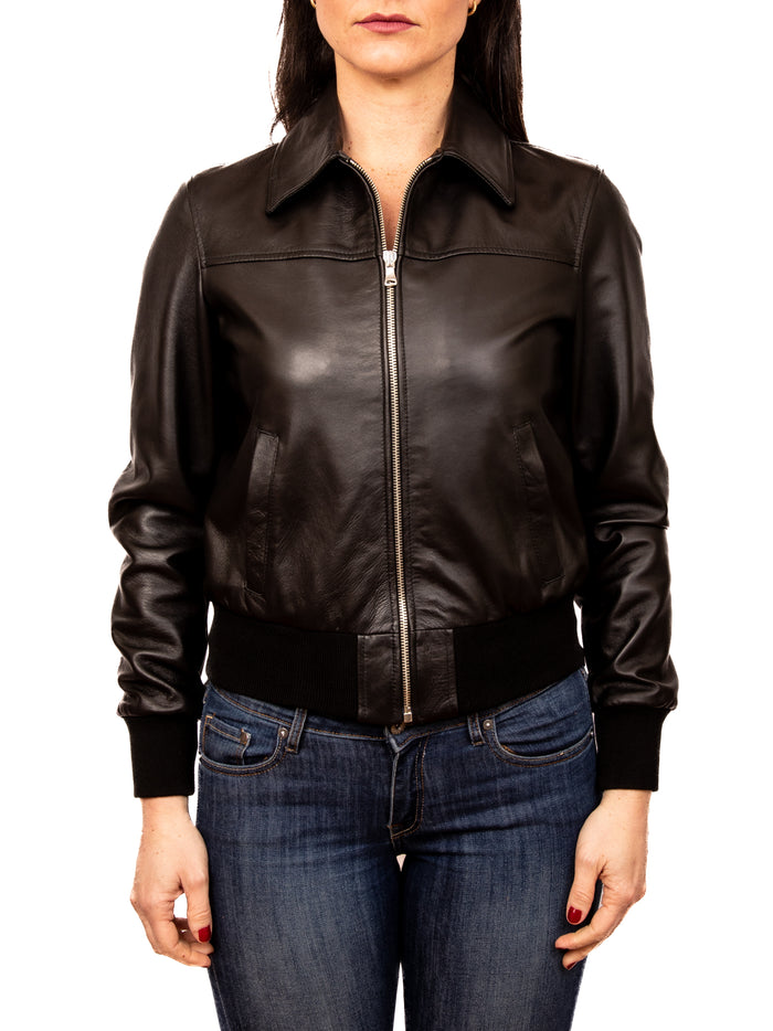 PK BY PASKAL giubbino nappa nero 317 NAPPA-NERO