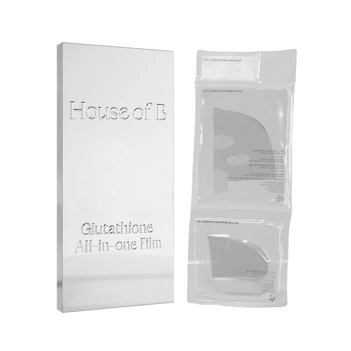 GLUTATHIONE ALL IN ONE FILM SET - Set 3 Masti 2 in 1 Cu Glutation Pentru Fata Si Gat - skinseen.ro